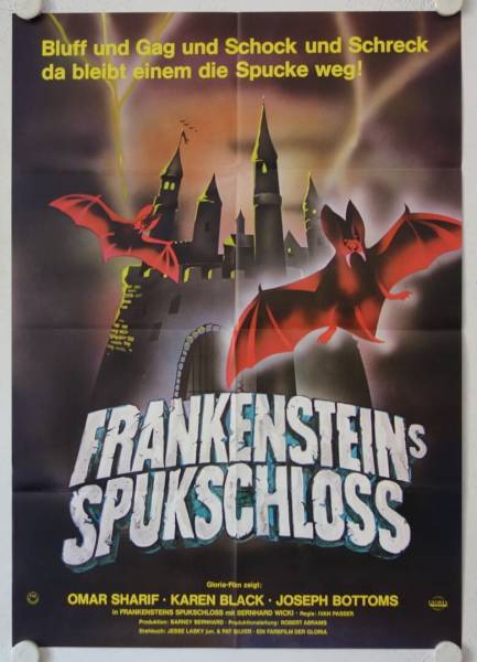 Frankensteins Spukschloß originales deutsches Filmplakat